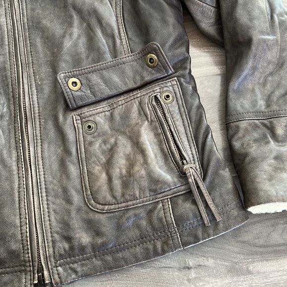 SCULLY Women’s Aviator Leather jacket - size M - Picture 15 of 16